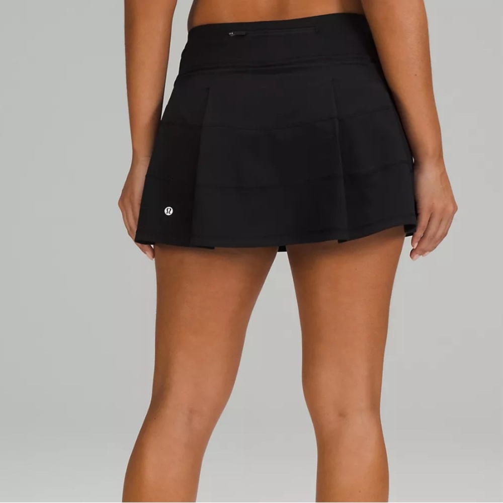 Lululemon pace rival skirt in black